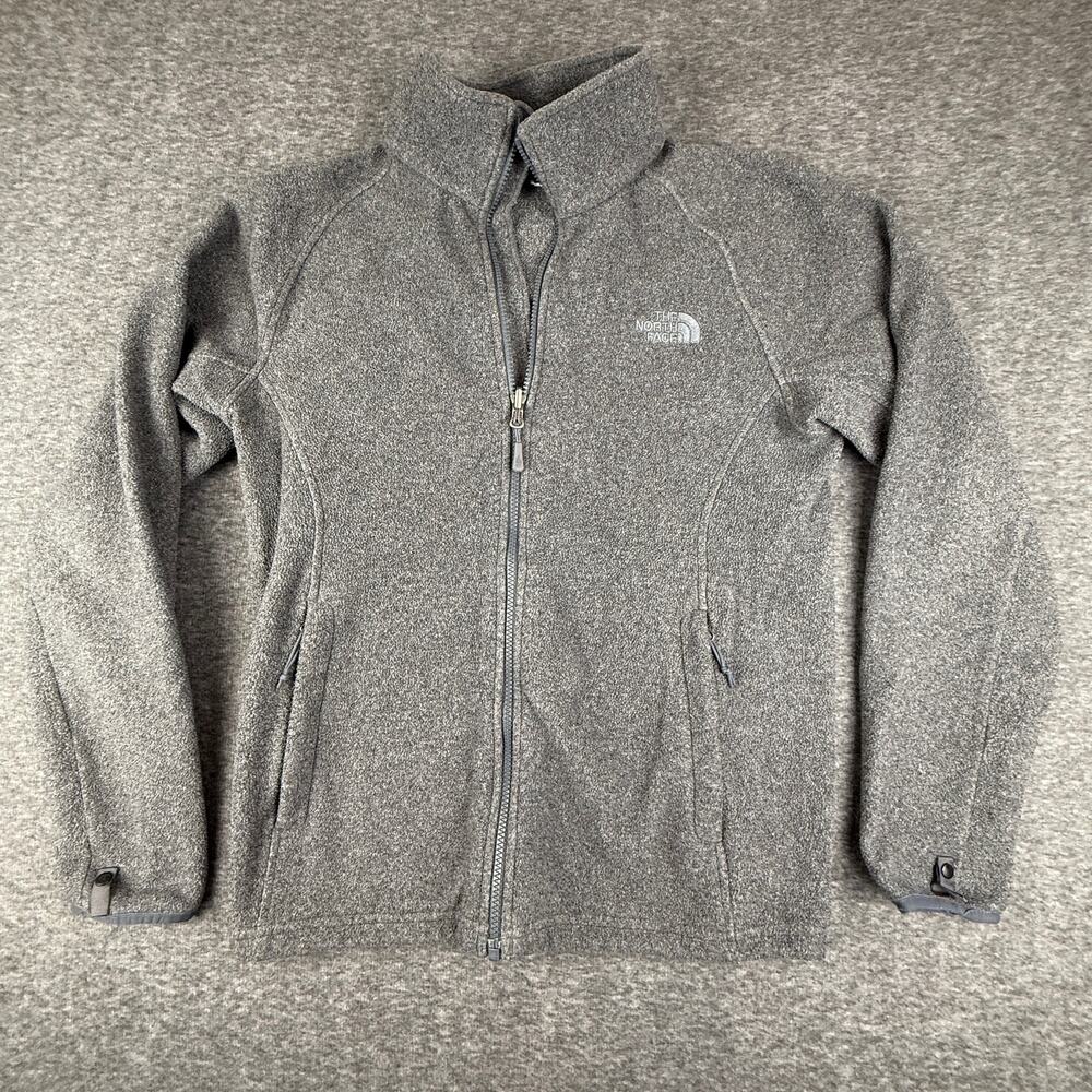 The North Face Men’s Small Gray Full Zip Fleece Jacket